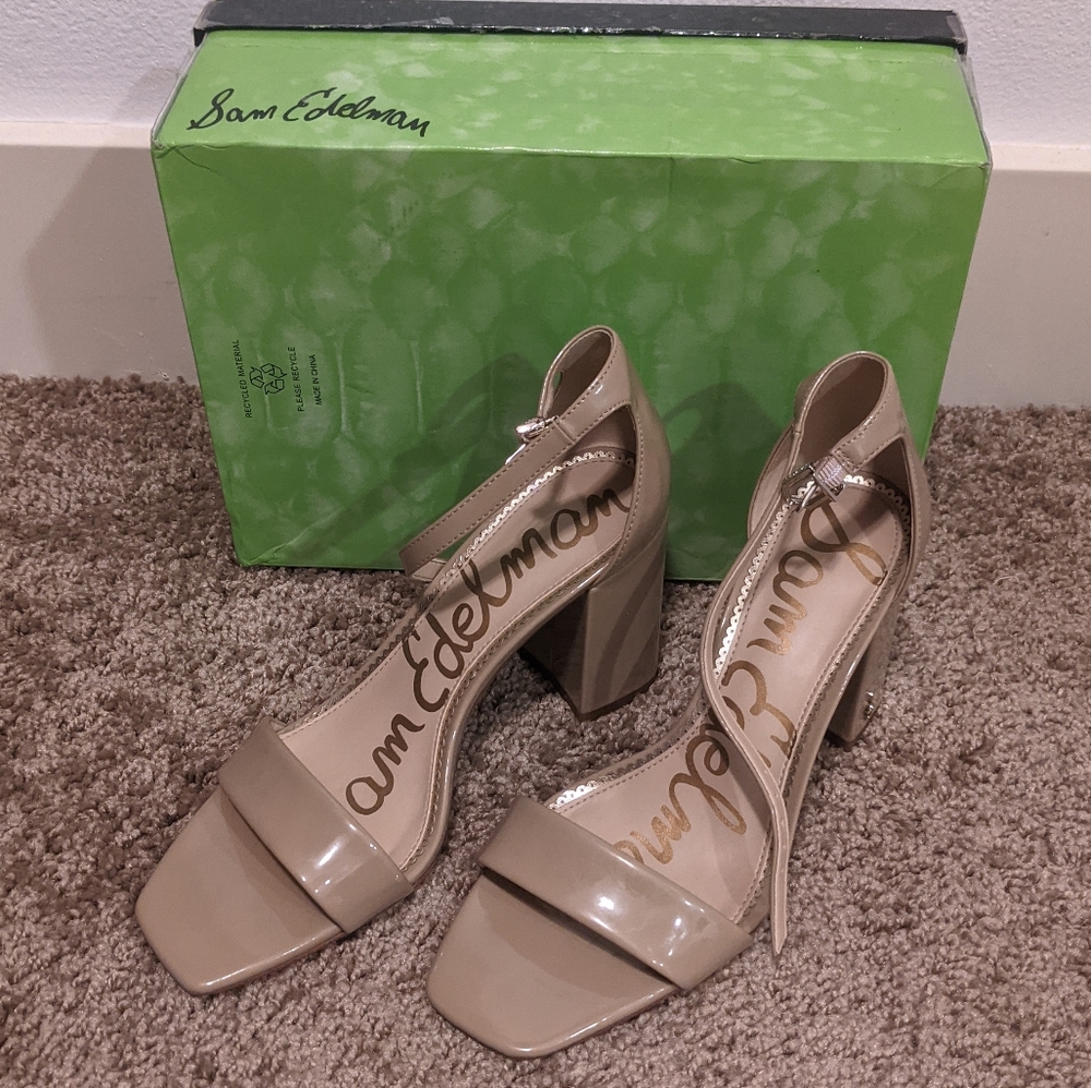 NIB Sam Edelman Daniella tan sandal